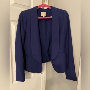 LOFT Navy blue Blazer. Size 8.